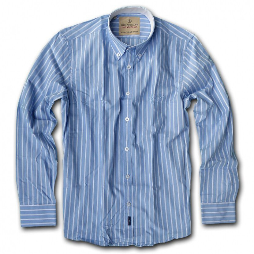 Košeľa pánska Erik and Sons Tromoe - modrá, XXL
