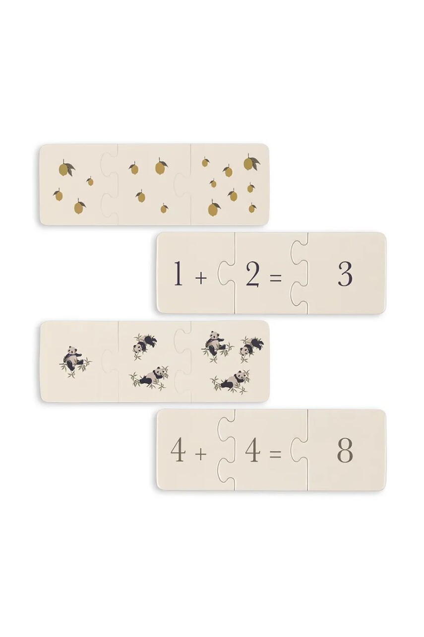 Puzzle Konges Sløjd CARDBOARD PUZZLE MATH FSC KS101450