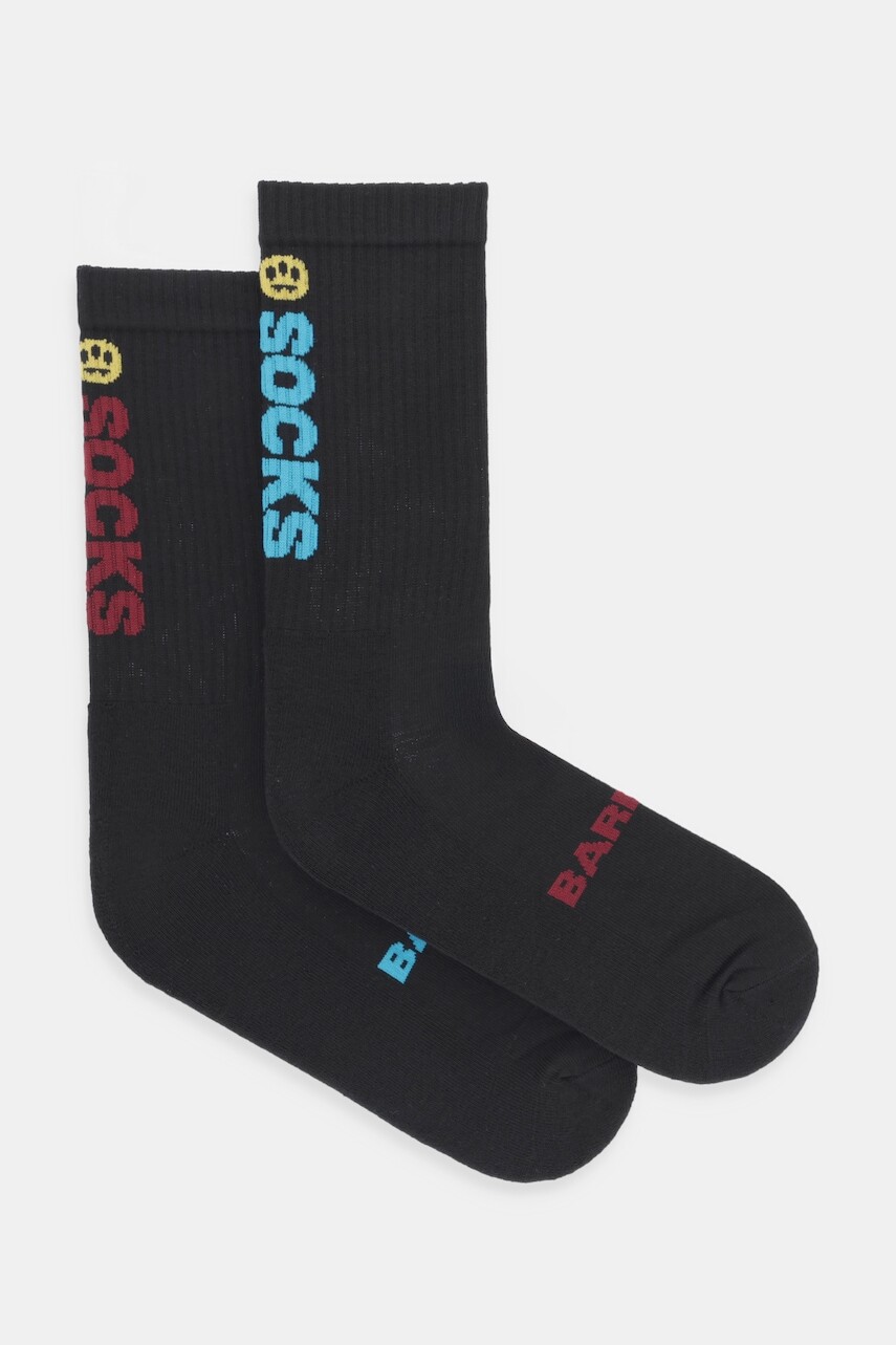 Ponožky Barrow čierna farba, F5BWUASO097