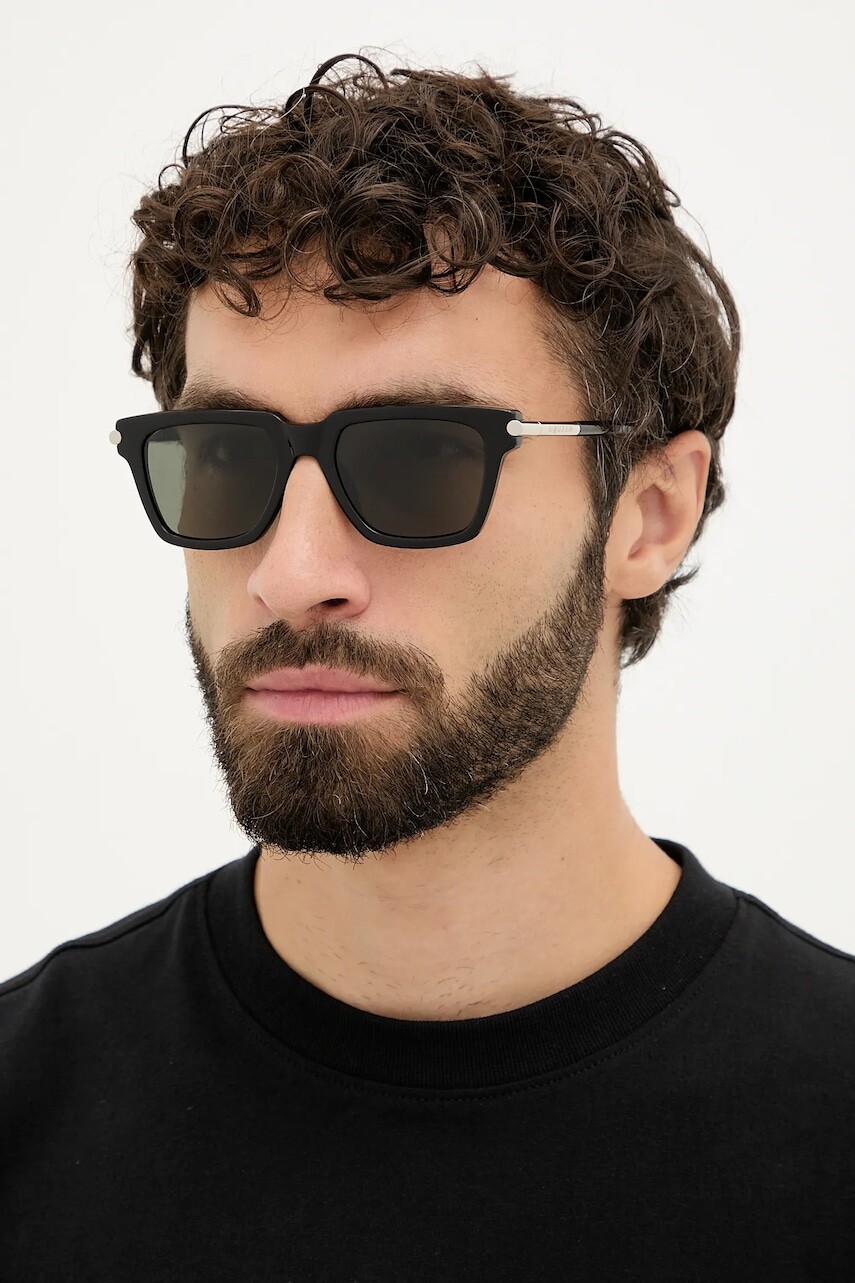 Slnečné okuliare Alexander McQueen čierna farba, AM0519S