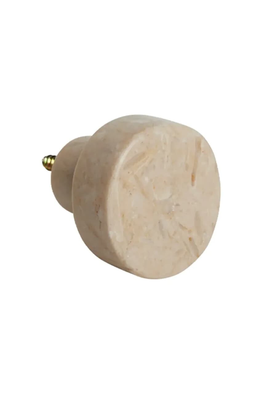 Nástenný vešiak OYOY Savi 3 x 3,5 x 3,5 cm béžová farba