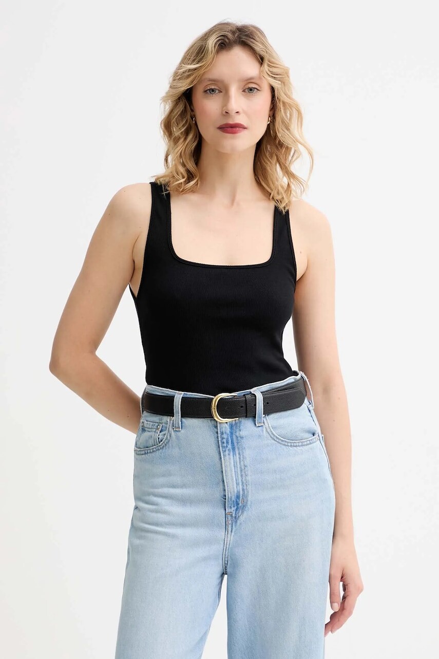 Top MUUV. MUUV. x Answear čierna farba