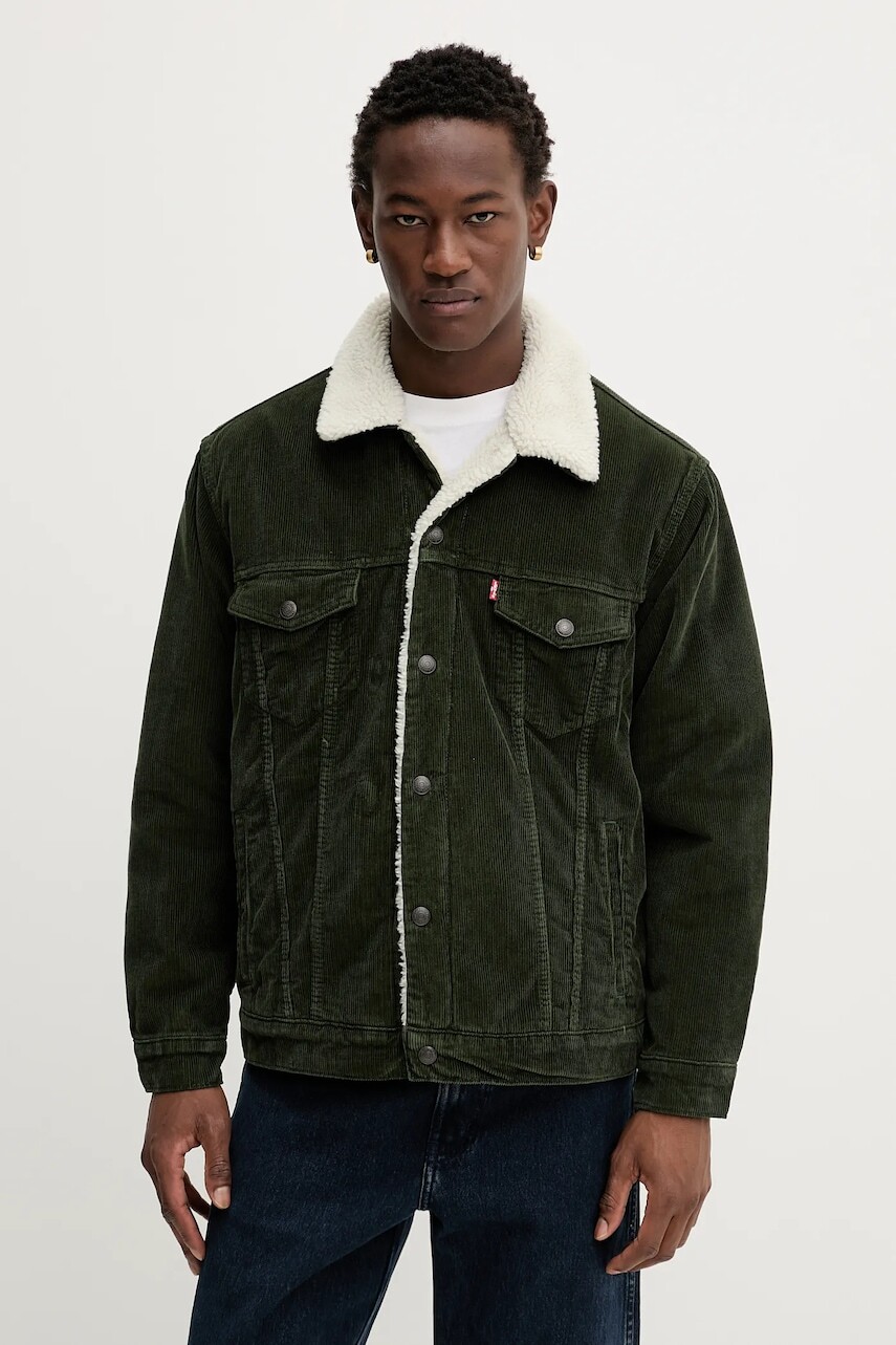 Bunda Levi's zelená farba, prechodná, A5784