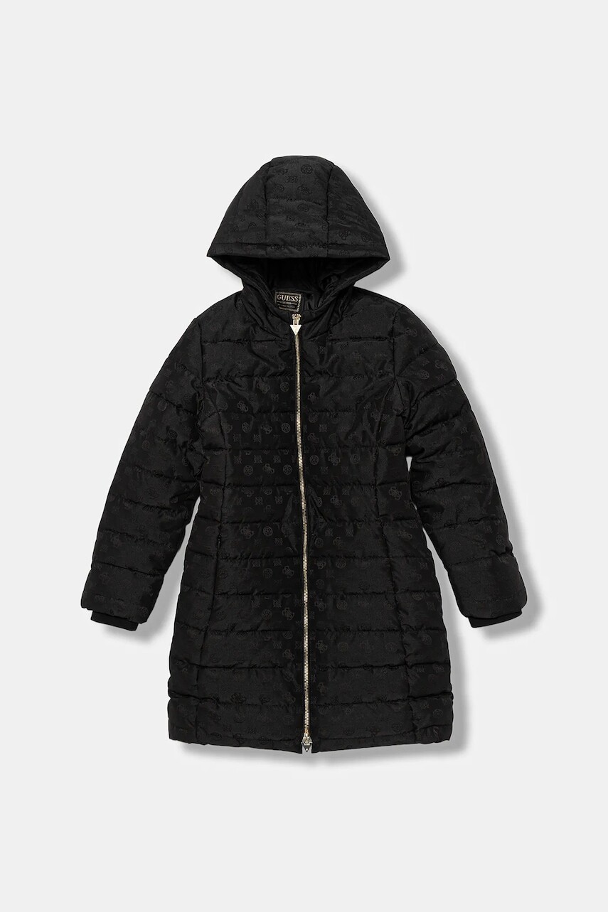 Detská bunda Guess čierna farba, J5BL23 WI140