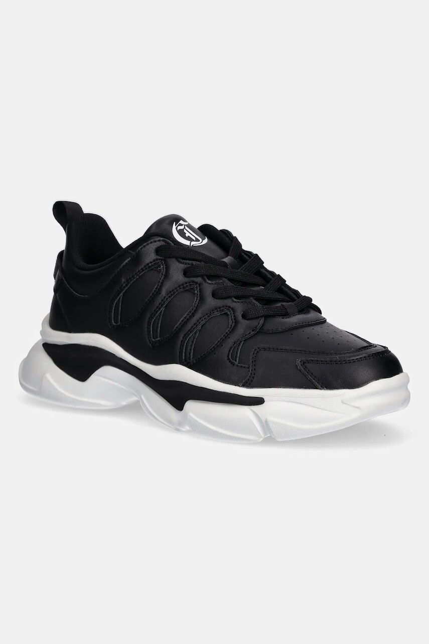 Tenisky Just Cavalli čierna farba, 79QA3SA3ZPB57899