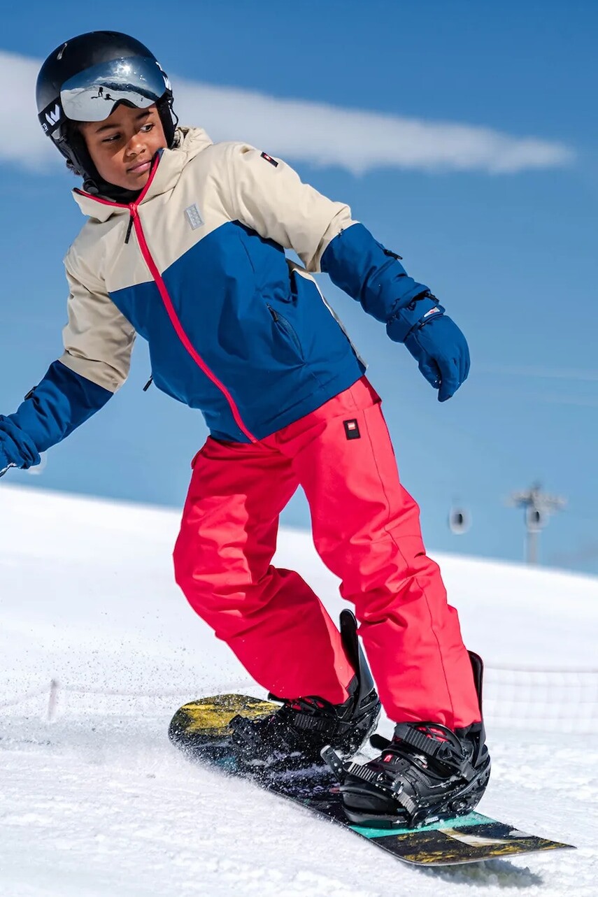 Detská bunda Lego LWJAZ 809 tmavomodrá farba, 11010972