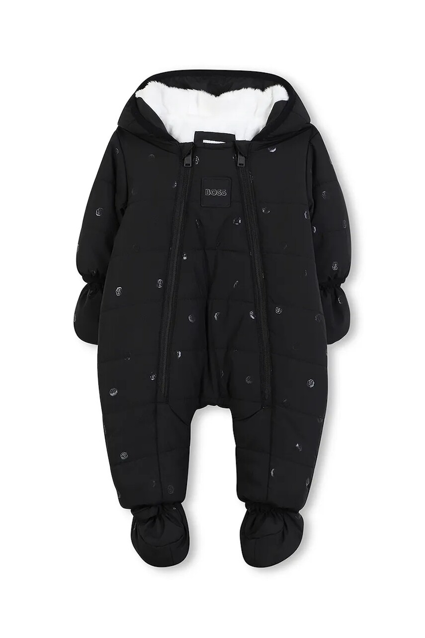 Overal pre bábätká BOSS čierna farba, J52494