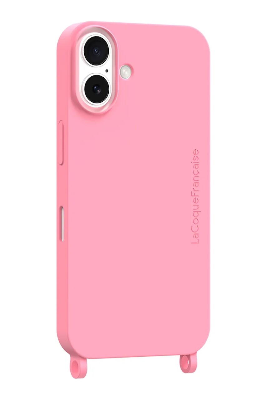 Puzdro na mobil LaCoqueFrançaise IPHONE 17 ružová farba
