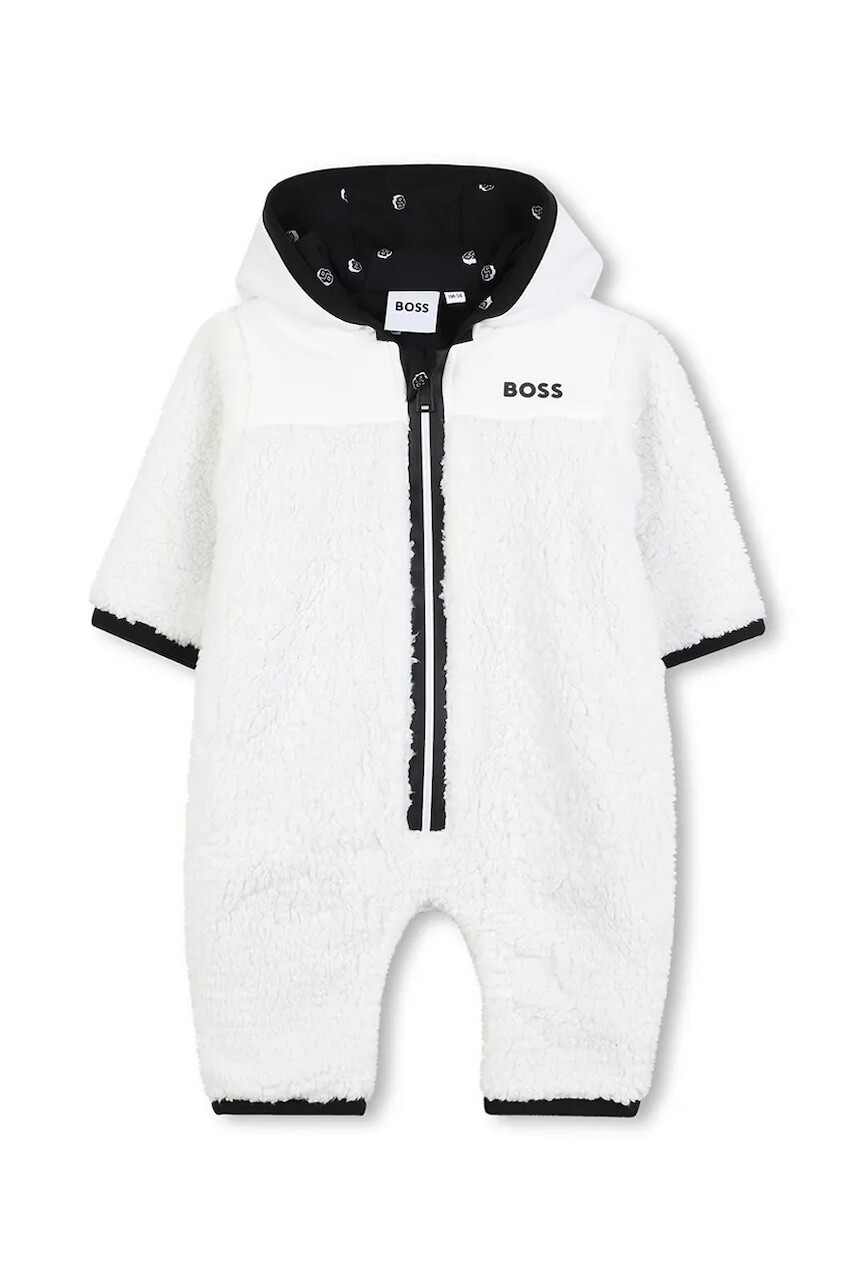 Overal pre bábätká BOSS biela farba, J52488