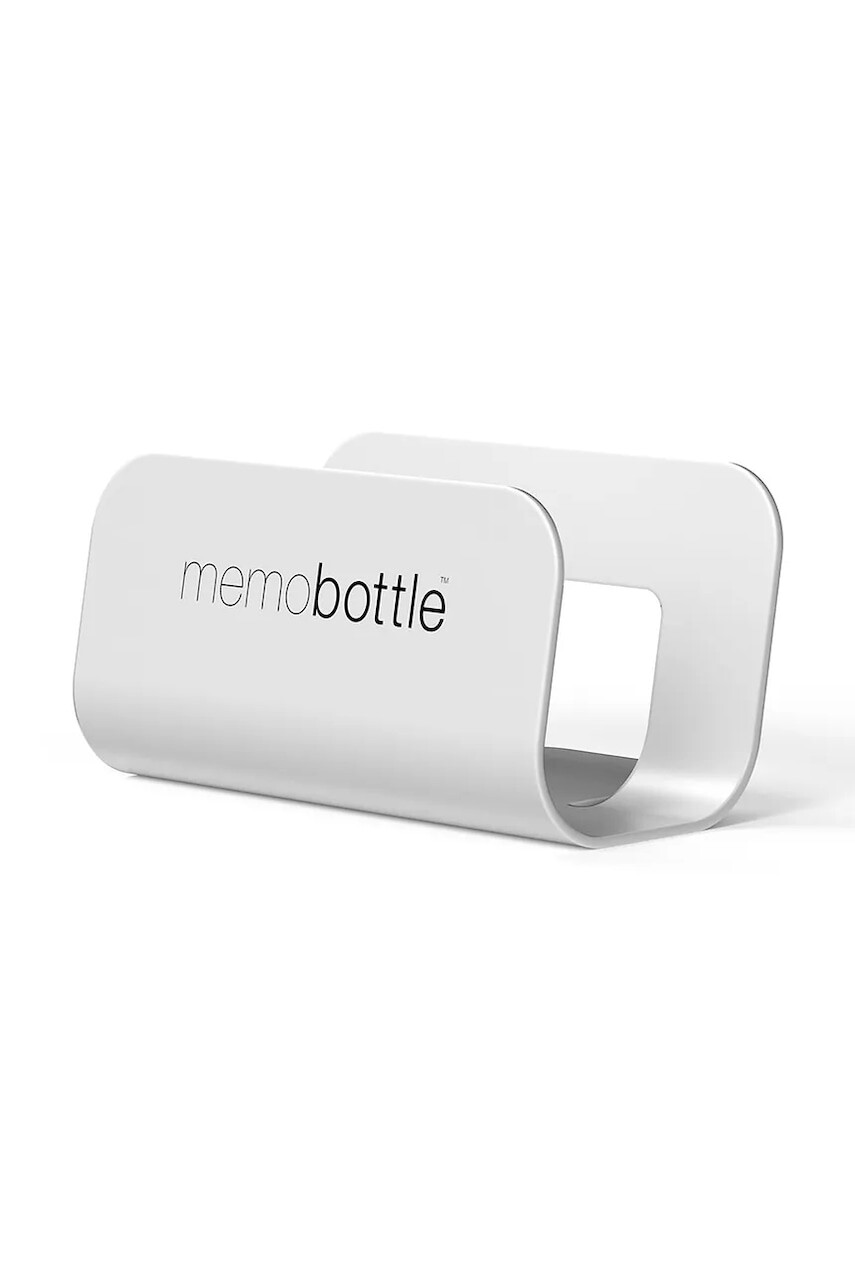 Stojan na fľaše Memobottle Universal Desk Stand V2 biela farba