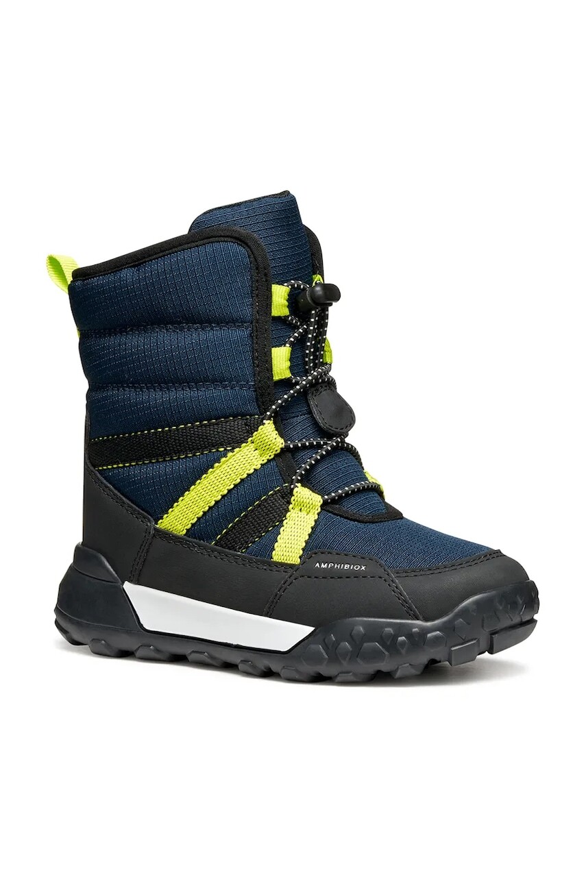 Detské snehule Geox TREKKYUP tmavomodrá farba, J46MBC.08V50