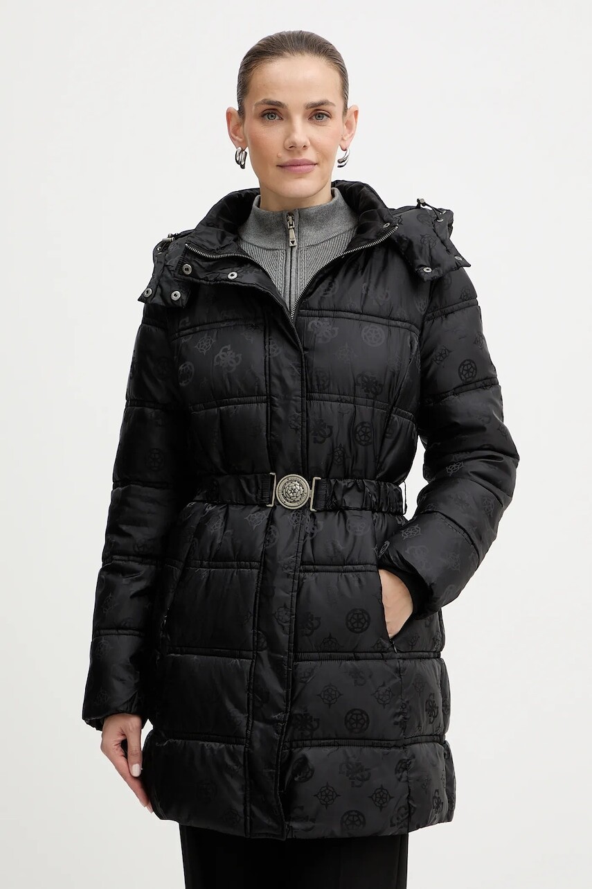 Bunda Guess IMMA čierna farba, zimná, W5BL44 W2912