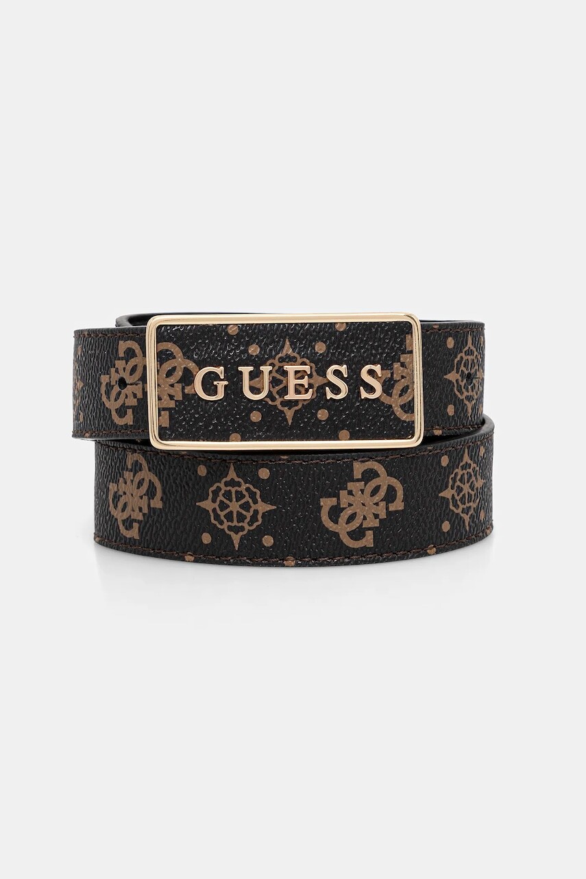 Opasok Guess SILIA čierna farba, BW9307 P5430