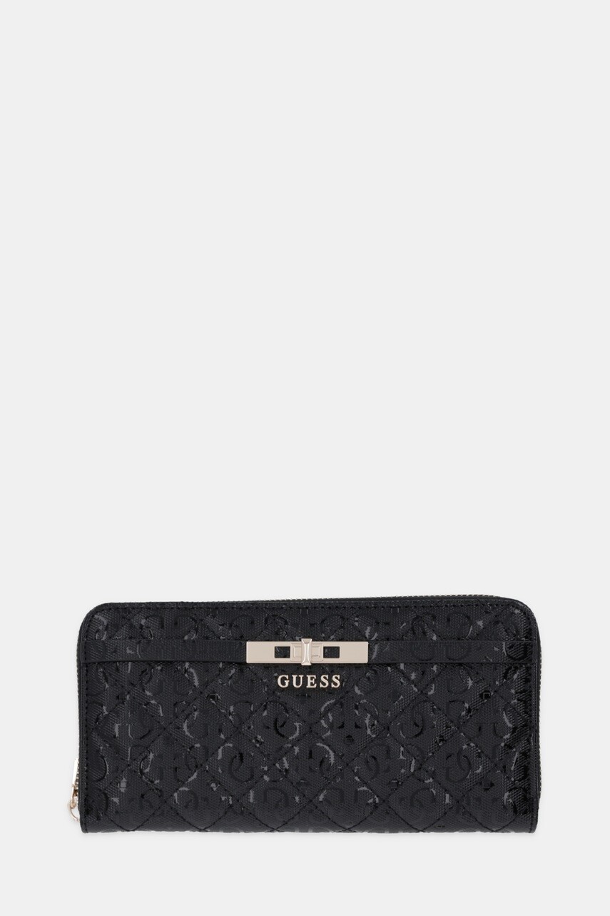 Peňaženka Guess IDRA dámska, čierna farba, SWGG81 57146