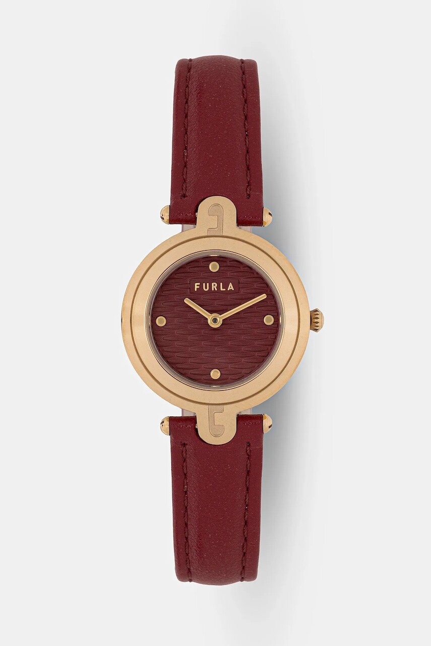 Hodinky Furla dámske, červená farba, WW00050026L2