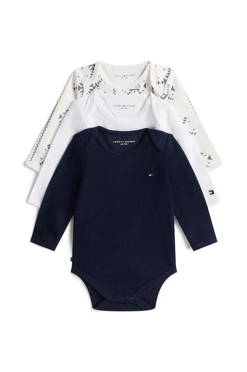 Body pre bábätká Tommy Hilfiger 3-pak KN0KN02198