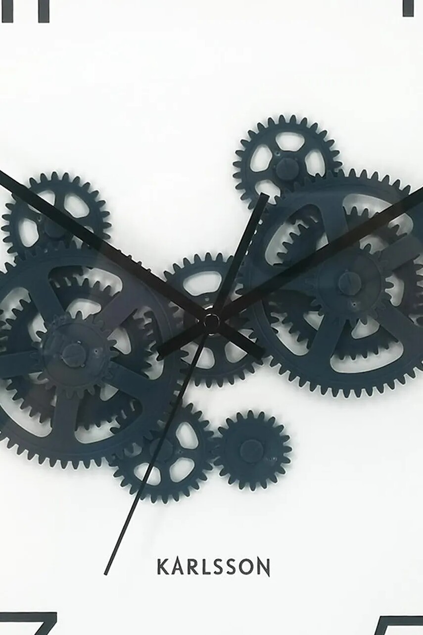 Nástenné hodiny Karlsson Open Gear 40 cm viac farieb