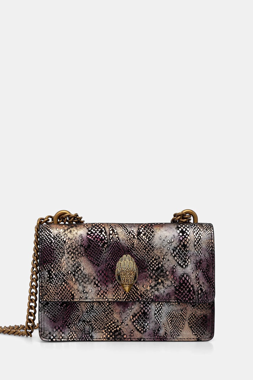 Kožená kabelka Kurt Geiger London SHOREDITCH čierna farba, 3536265719