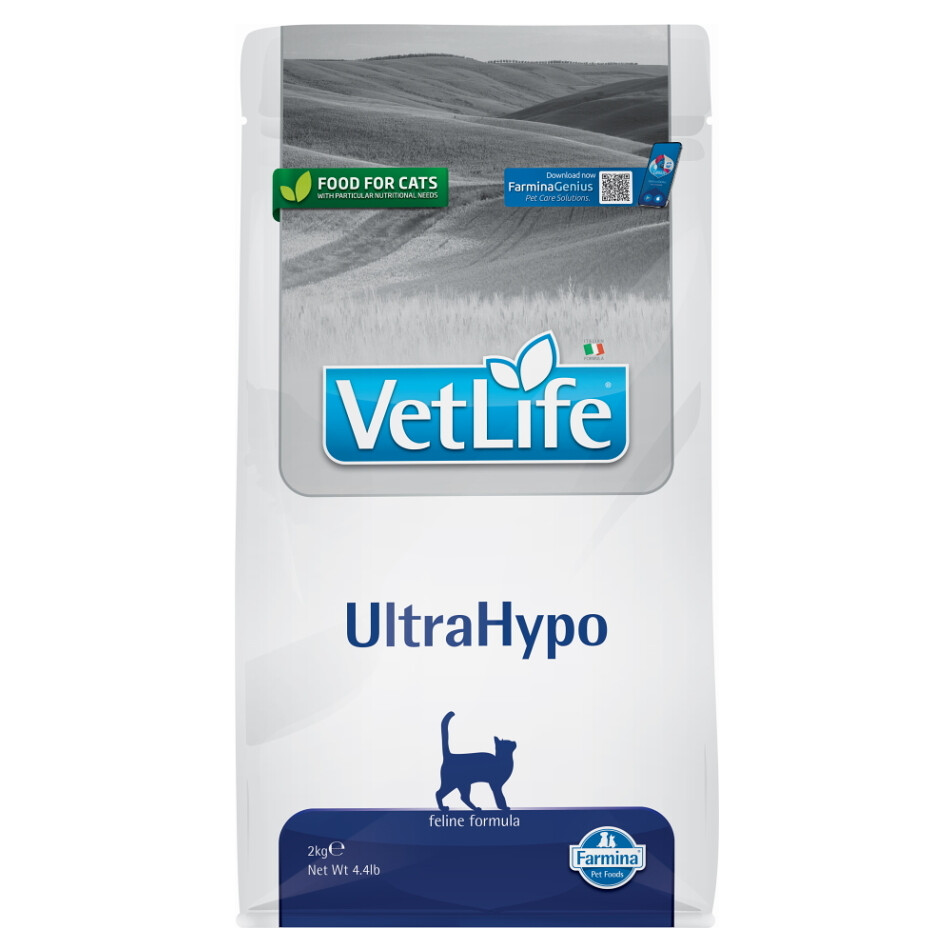 VET LIFE Natural Ultrahypo granule pre mačky, Hmotnosť balenia (g): 10 kg