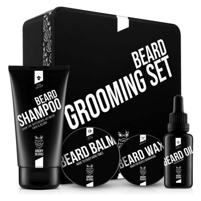 ANGRY BEARDS Darčeková sada starostlivosti o fúzy 