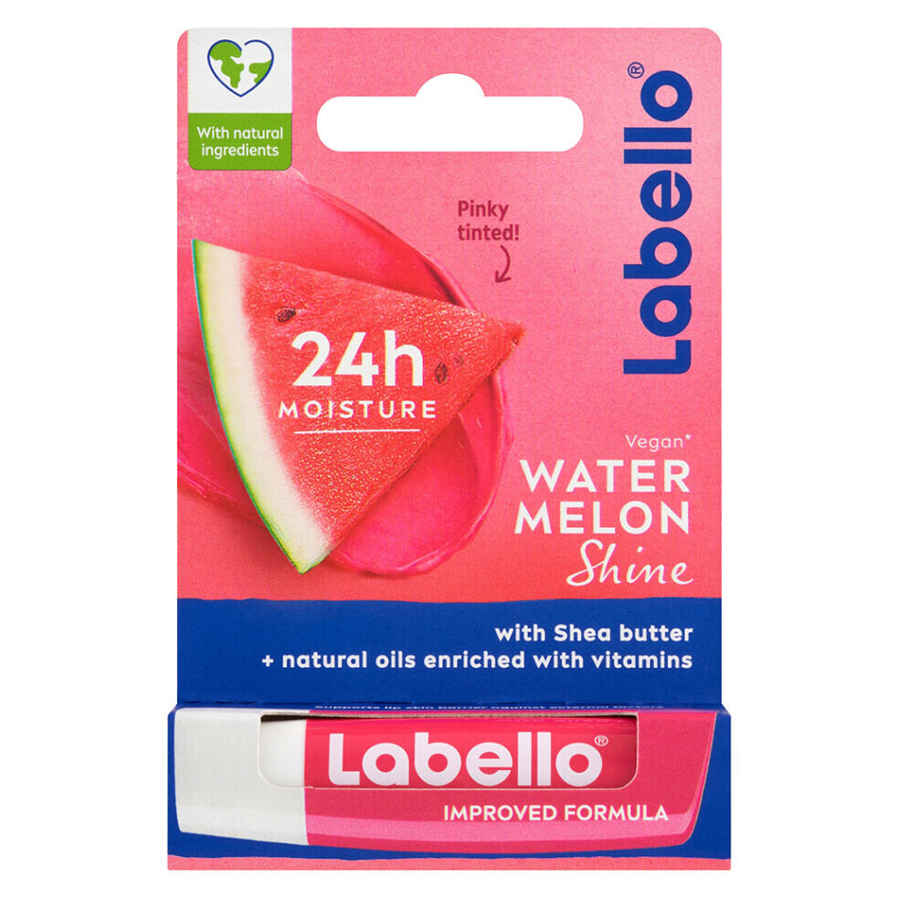 LABELLO Watermelon Shine tyčinka na pery 4,8 g
