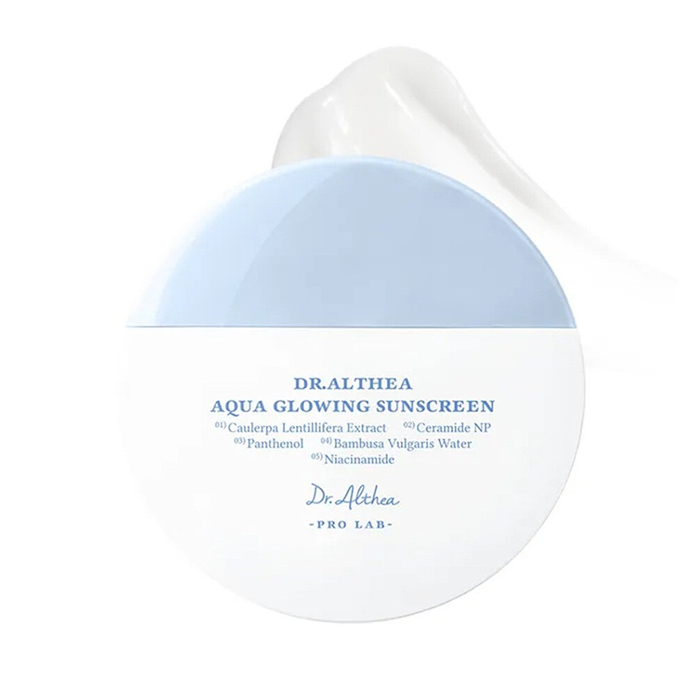 DR. ALTHEA Pre Lab Aqua Glowing SPF50+ Hydratačný opaľovací krém 45 ml