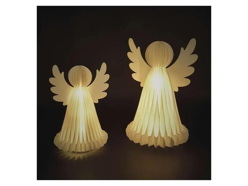 Dekorácia vianočná EMOS DCAW23 Anjel 2ks