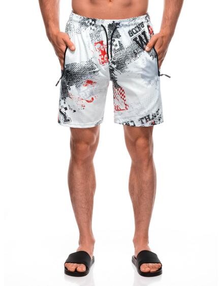 Pánske plavecké šortky W513 biele