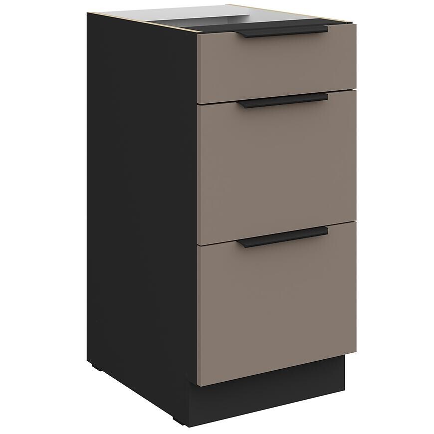 Kuchynská skrinka Aria-Ta/Bl Anti Fingerprint 40d 3s Bb