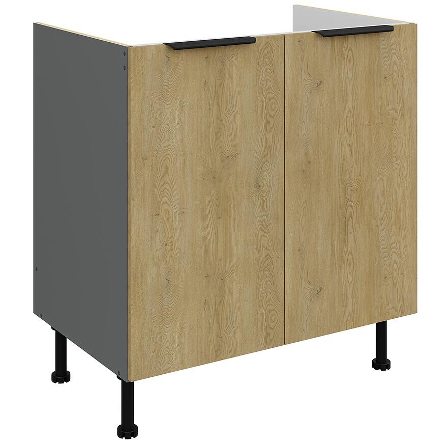 Kuchynská skrinka Cremona Ant 80zl 2f Bb