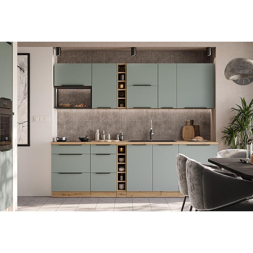 Kuchynská linka Aria SA/AR 255 cm bez kuchynskej dosky