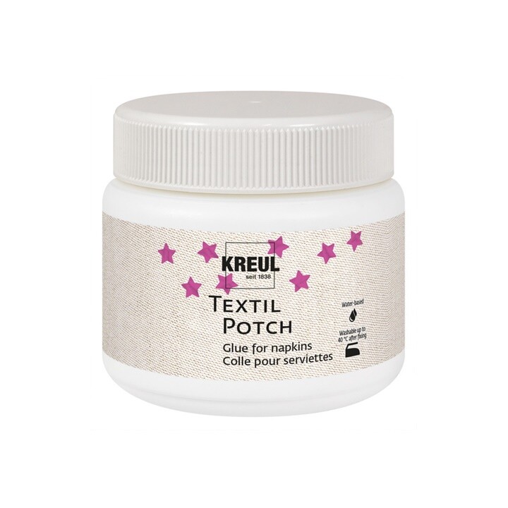 Lepidlo na servítkovú techniku TEXTIL POTCH - 150 ml / 250 ml | rôzne objemy