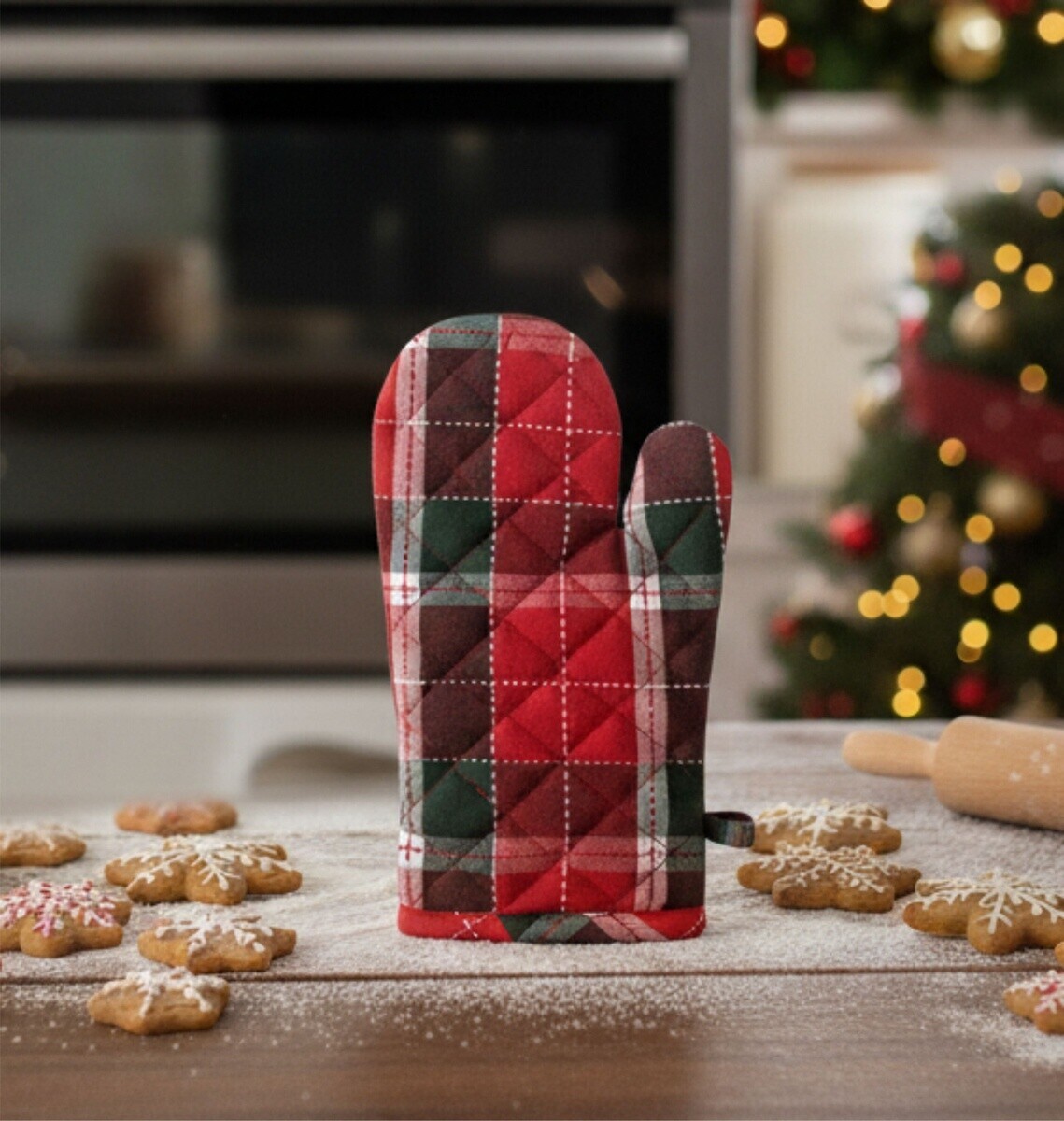 Chňapka kuchynská, Horské červené káro