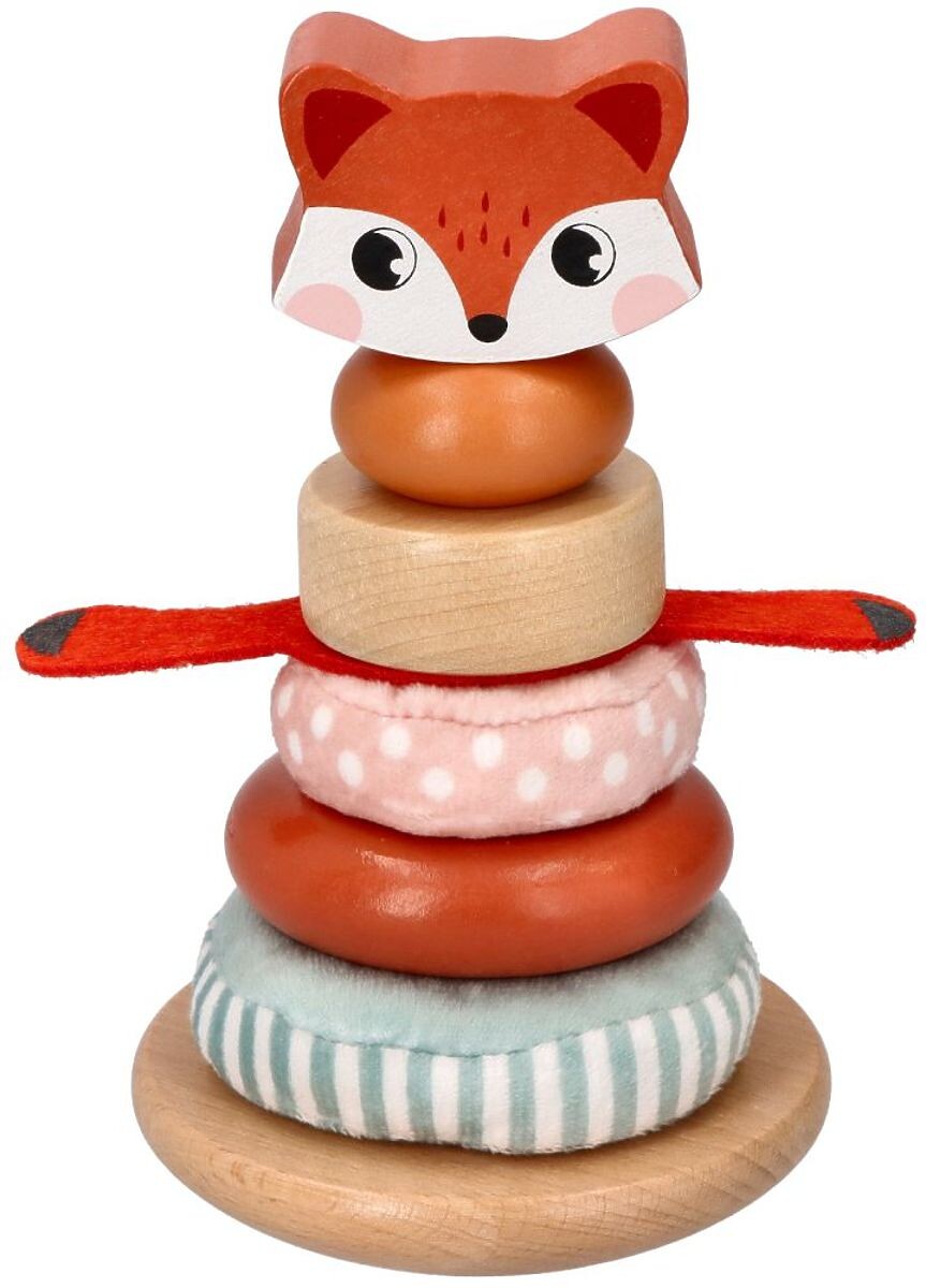 Zmyslová pyramída s líškou