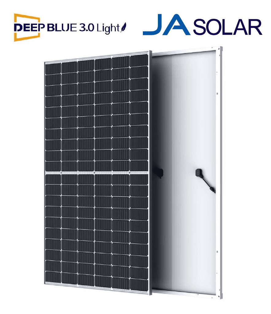 JA Solar 410W Silver Frame MBB Half-cell 21% JAM54S30-410/MR Množstvo: 36ks paleta