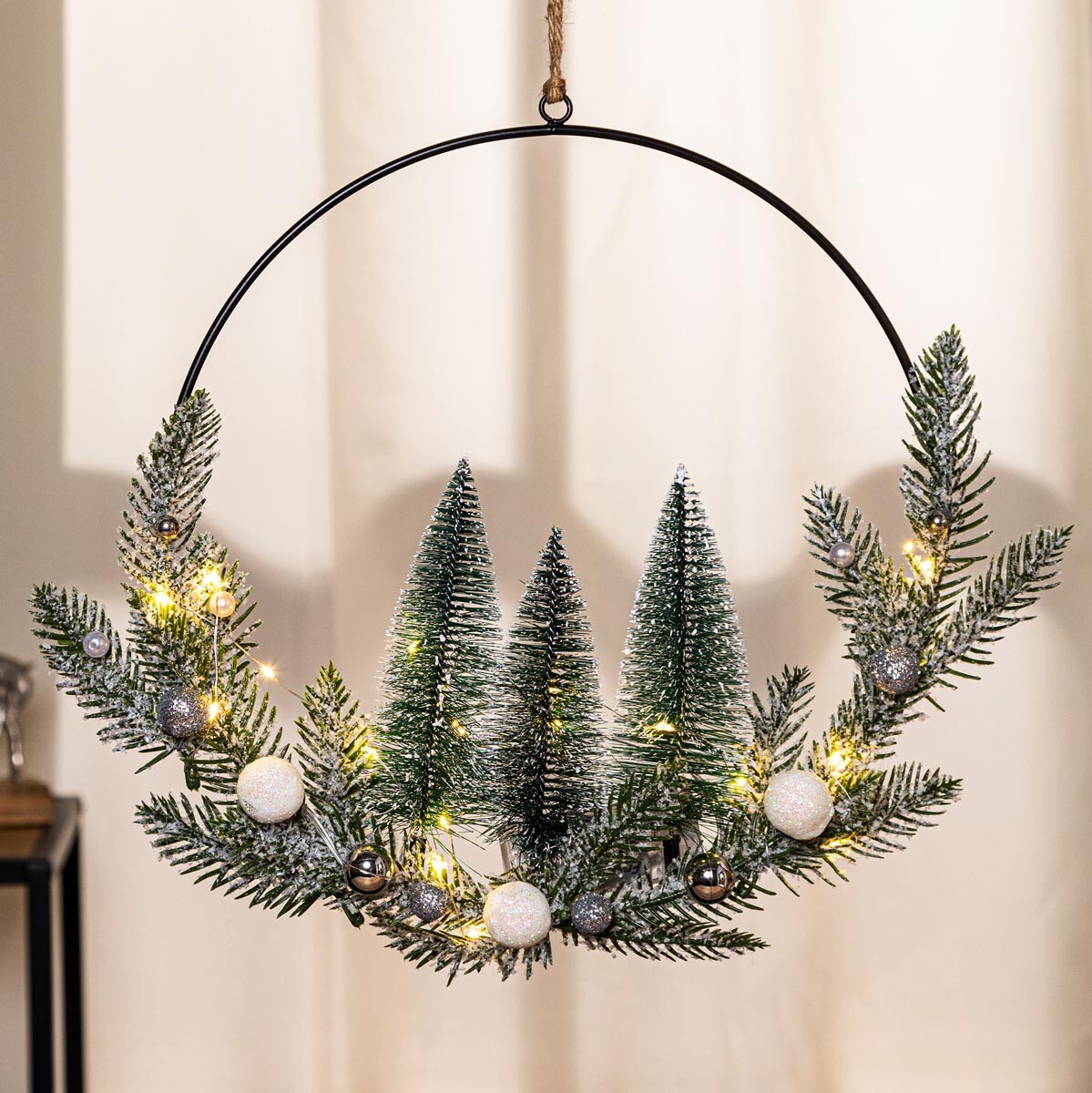 LED vianočná závesná dekorácia