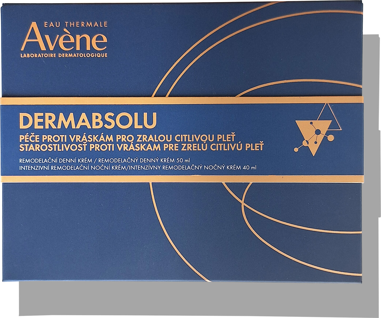 AVENE DermAbsolu Remodelačný denný krém 50ml + nočný krém 40ml