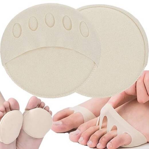 Okrúhle penové metavankúšiky - 2 ks - béžové