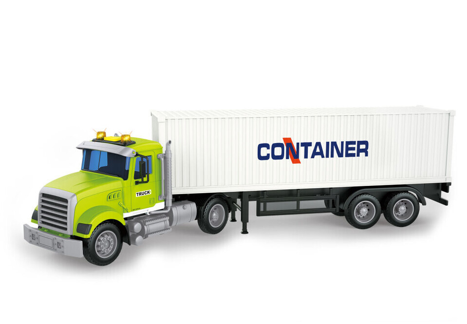 Auto ťahač s kontajnerom na zotrvačník 48cm