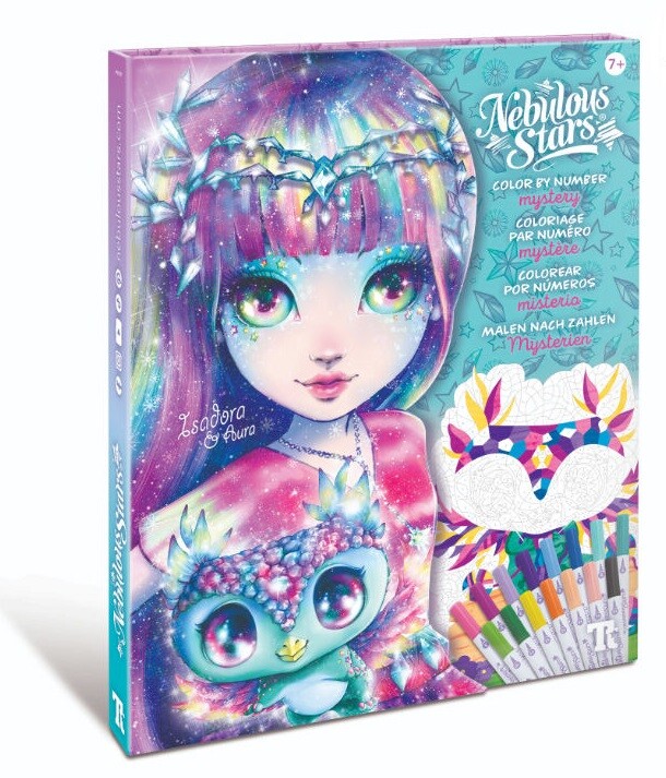 Nebulous Stars Maľovanie podľa čísel s fixkami