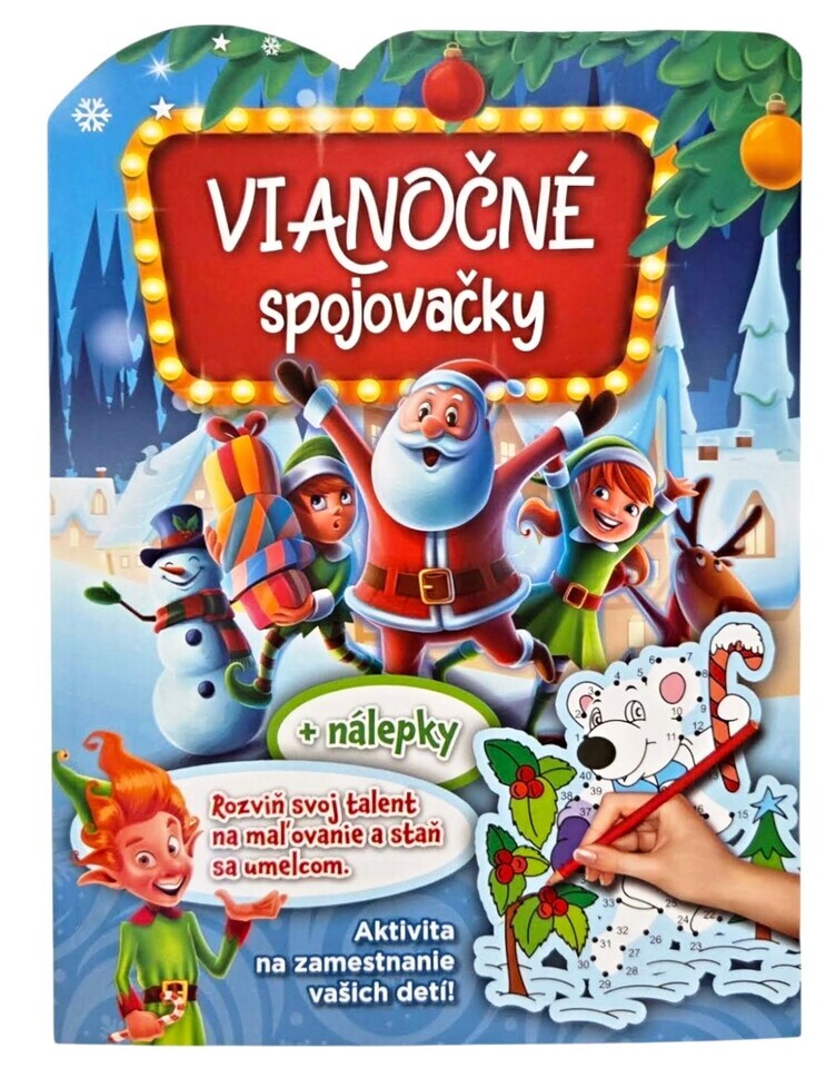 Vianočné spojovačky+nálepky 2.vydanie