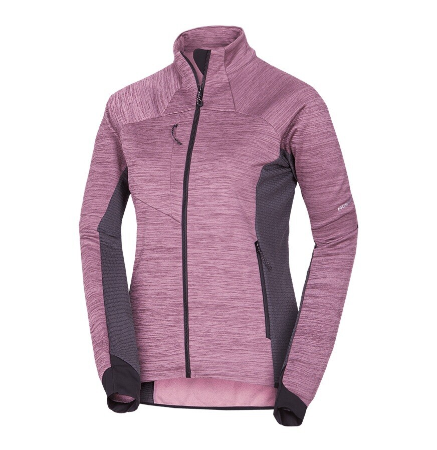 Northfinder JACLYN plumblack dámska mikina MI-4890OR-671 Veľkosť: S 8584153628585