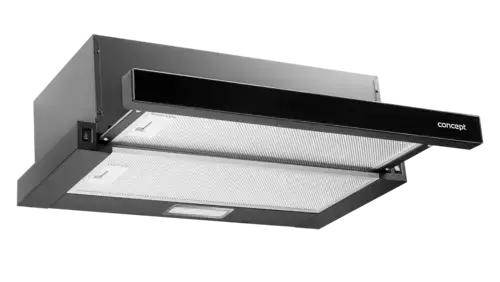 CONCEPT Digestor vstavaný výsuvný 60cm BLACK OPV3560bc
