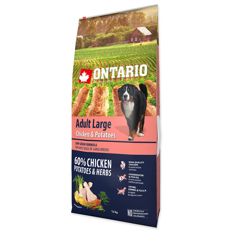 ONTARIO Adult Large Chicken & Potatoes & Herbs