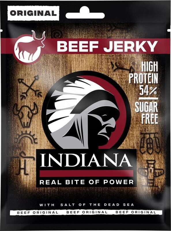 INDIANA Jerky hovězí, Original 25g