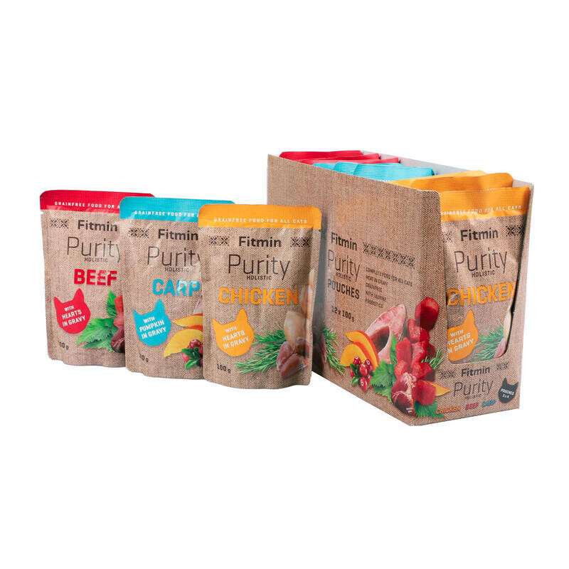 Fitmin cat Purity pouch multipack 12x100 g