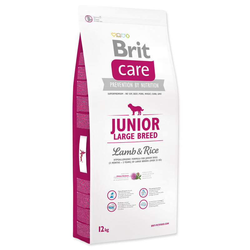 Granule BRIT Care Junior Large Breed Lamb & Rice 12kg