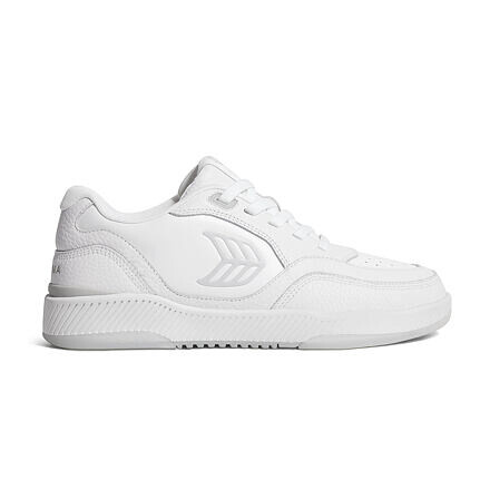 Pánské volnočasové boty Cariuma UBA White Premium Leather Ice Logo Sneaker
