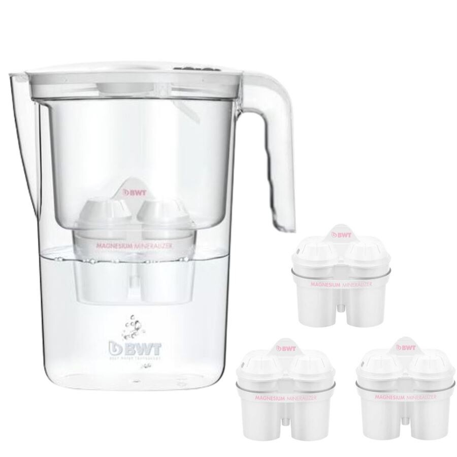 Filtračná kanvica BWT VIDA MEI biela + 1 ks filter BWT Mg2+