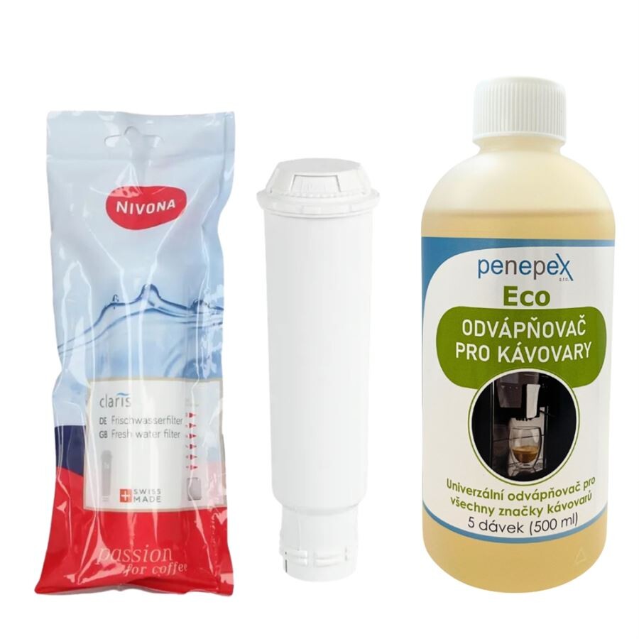 Nivona Claris NIRF 701/700 filter do kávovaru + Penepex Eco odvápňovač 500 ml